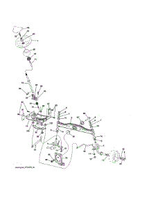 Steering Assembly parts for Craftsman Front-Engine Lawn Tractor 917990370 from AppliancePartsPros.com