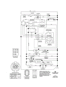 Schematic Diagram parts for Craftsman Front-Engine Lawn Tractor 917990370 from AppliancePartsPros.com