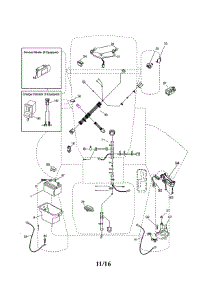 Electrical parts for Craftsman Front-Engine Lawn Tractor 917990380 from AppliancePartsPros.com