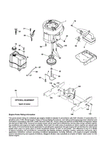 Engine parts for Craftsman Front-Engine Lawn Tractor 917990380 from AppliancePartsPros.com