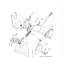 Mower Lift parts for Craftsman Front-Engine Lawn Tractor 917990380 from AppliancePartsPros.com