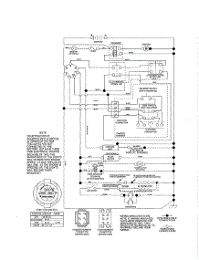 Schematic Diagram parts for Craftsman Front-Engine Lawn Tractor 917990380 from AppliancePartsPros.com