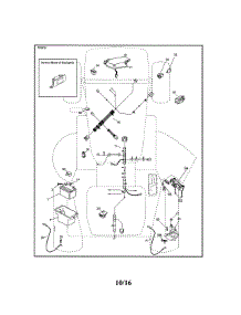 Electrical parts for Craftsman Front-Engine Lawn Tractor 917990390 from AppliancePartsPros.com