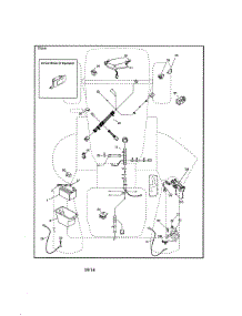 Electrical parts for Craftsman Front-Engine Lawn Tractor 917990391 from AppliancePartsPros.com