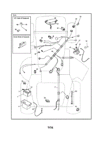 Electrical parts for Craftsman Front-Engine Lawn Tractor 917990460 from AppliancePartsPros.com