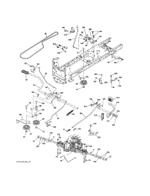 Ground Drive parts for Craftsman Front-Engine Lawn Tractor 917990460 from AppliancePartsPros.com