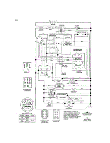 Schematic Diagram parts for Craftsman Front-Engine Lawn Tractor 917990460 from AppliancePartsPros.com
