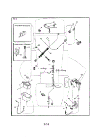 Electrical parts for Craftsman Front-Engine Lawn Tractor 917990470 from AppliancePartsPros.com