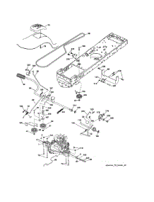 Ground Drive parts for Craftsman Front-Engine Lawn Tractor 917990470 from AppliancePartsPros.com