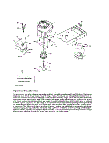 Engine parts for Craftsman Front-Engine Lawn Tractor 917990470 from AppliancePartsPros.com