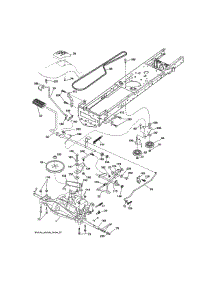 Ground Drive parts for Craftsman Front-Engine Lawn Tractor 917990480 from AppliancePartsPros.com