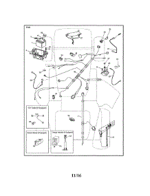 Electrical parts for Craftsman Front-Engine Lawn Tractor 917990640 from AppliancePartsPros.com