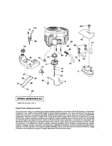 Engine parts for Craftsman Front-Engine Lawn Tractor 917990640 from AppliancePartsPros.com