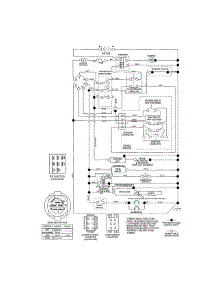 Schematic Diagram parts for Craftsman Front-Engine Lawn Tractor 917990640 from AppliancePartsPros.com