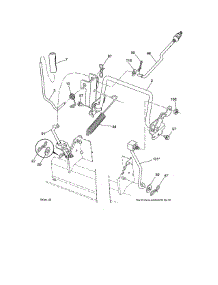 Lift Assembly parts for Craftsman Front-Engine Lawn Tractor 917991090 from AppliancePartsPros.com