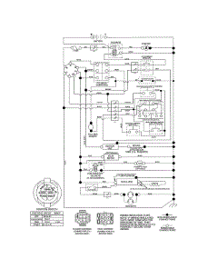 Schematic Diagram parts for Craftsman Front-Engine Lawn Tractor 917991090 from AppliancePartsPros.com