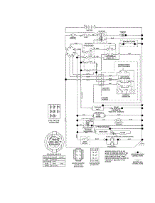 Schematic Diagram parts for Craftsman Front-Engine Lawn Tractor 917991390 from AppliancePartsPros.com