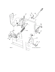 Lift Assembly parts for Craftsman Front-Engine Lawn Tractor 917991450 from AppliancePartsPros.com