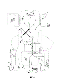 Electrical parts for Craftsman Front-Engine Lawn Tractor 917991451 from AppliancePartsPros.com