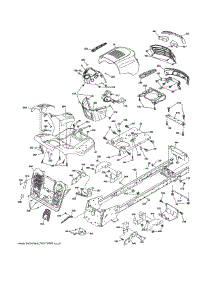 Chassis Assembly parts for Craftsman Front-Engine Lawn Tractor 917991471 from AppliancePartsPros.com