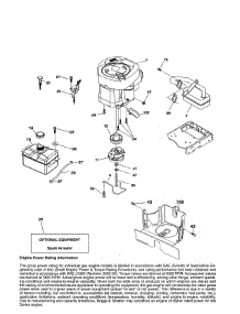 Engine parts for Craftsman Front-Engine Lawn Tractor 917991471 from AppliancePartsPros.com
