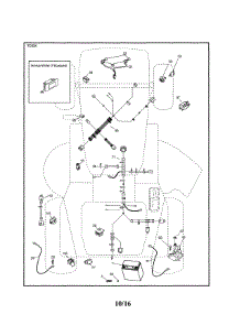 Electrical parts for Craftsman Front-Engine Lawn Tractor 917991650 from AppliancePartsPros.com