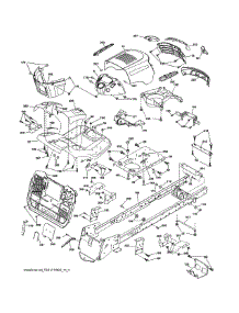 Chassis & Enclosures parts for Craftsman Front-Engine Lawn Tractor 917991650 from AppliancePartsPros.com