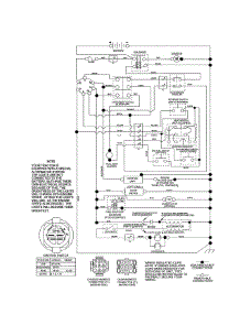 Schematic Diagram parts for Craftsman Front-Engine Lawn Tractor 917991650 from AppliancePartsPros.com