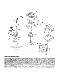 Engine parts for Craftsman Front-Engine Lawn Tractor 917991651 from AppliancePartsPros.com