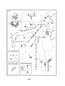 Electrical parts for Craftsman Front-Engine Lawn Tractor 917992070 from AppliancePartsPros.com