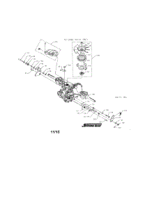 Transaxle parts for Craftsman Front-Engine Lawn Tractor 917992311 from AppliancePartsPros.com