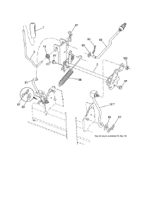Lift parts for Craftsman Front-Engine Lawn Tractor 917992311 from AppliancePartsPros.com