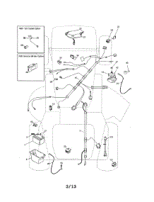 Electrical parts for Craftsman Front-Engine Lawn Tractor 917992880 from AppliancePartsPros.com