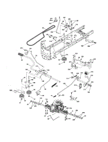 Drive parts for Craftsman Front-Engine Lawn Tractor 917992880 from AppliancePartsPros.com