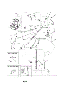 Electrical parts for Craftsman Front-Engine Lawn Tractor 917992901 from AppliancePartsPros.com