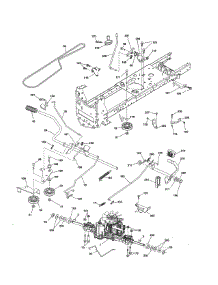 Drive parts for Craftsman Front-Engine Lawn Tractor 917992901 from AppliancePartsPros.com