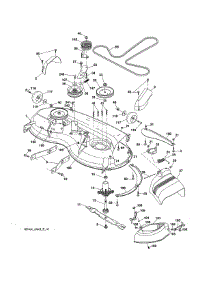 Mower parts for Craftsman Front-Engine Lawn Tractor 917992901 from AppliancePartsPros.com