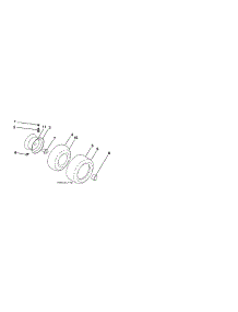 Wheels & Tires parts for Craftsman Front-Engine Lawn Tractor 917992901 from AppliancePartsPros.com