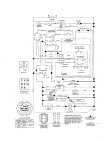 Schematic Diagram parts for Craftsman Front-Engine Lawn Tractor 917992901 from AppliancePartsPros.com