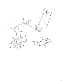 Lift parts for Craftsman Front-Engine Lawn Tractor 917992960 from AppliancePartsPros.com