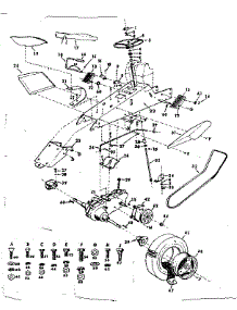 Steering Assembly parts for Craftsman Front-Engine Lawn Tractor 91799400 from AppliancePartsPros.com