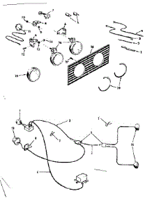 Headlight Assembly parts for Craftsman Front-Engine Lawn Tractor 91799400 from AppliancePartsPros.com
