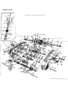 Transmission parts for Craftsman Front-Engine Lawn Tractor 91799400 from AppliancePartsPros.com