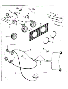 Headlight Assembly parts for Craftsman Front-Engine Lawn Tractor 91799401 from AppliancePartsPros.com