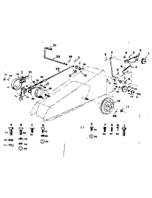 Front Axle Assembly parts for Craftsman Front-Engine Lawn Tractor 91799421 from AppliancePartsPros.com