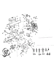 Engine parts for Craftsman Front-Engine Lawn Tractor 91799820 from AppliancePartsPros.com