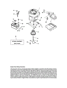 Engine parts for Craftsman Front-Engine Lawn Tractor 917T287121 from AppliancePartsPros.com