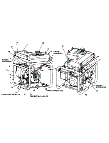 Generator parts for Craftsman Generator 919670030 from AppliancePartsPros.com