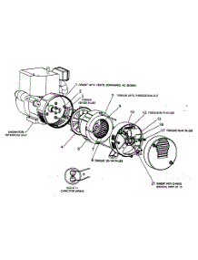 Elec Motor Assy parts for Craftsman Generator 919670040 from AppliancePartsPros.com
