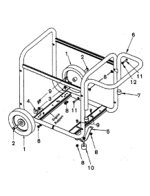 Wheel Kit parts for Craftsman Generator 919670040 from AppliancePartsPros.com